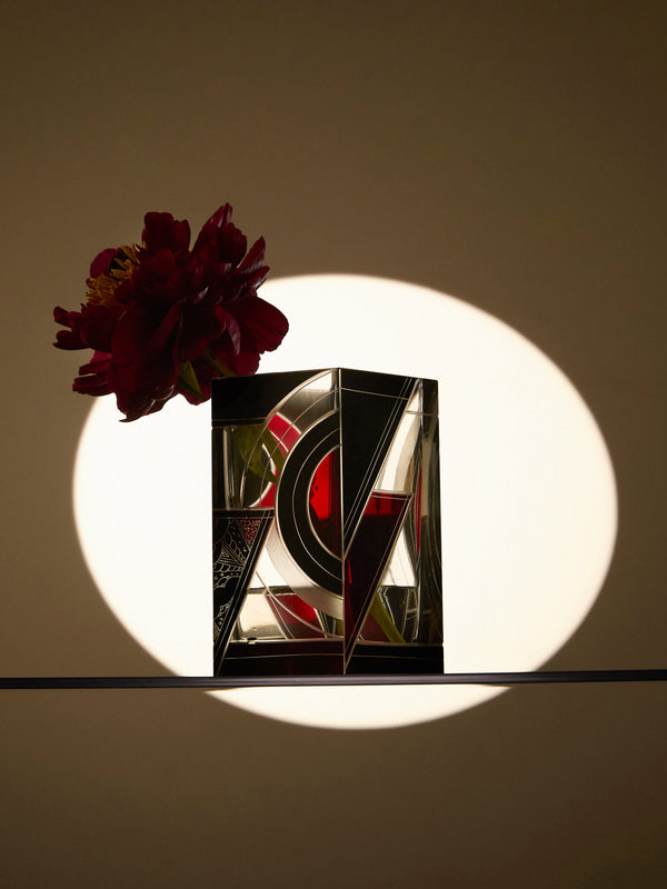 Antique and Vintage - 1930s Karl Palda Cut Crystal Vase -  - ABASK