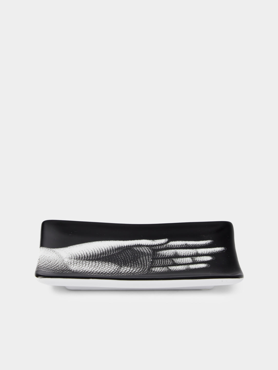 Fornasetti - Mano Porcelain Ashtray - Black - ABASK