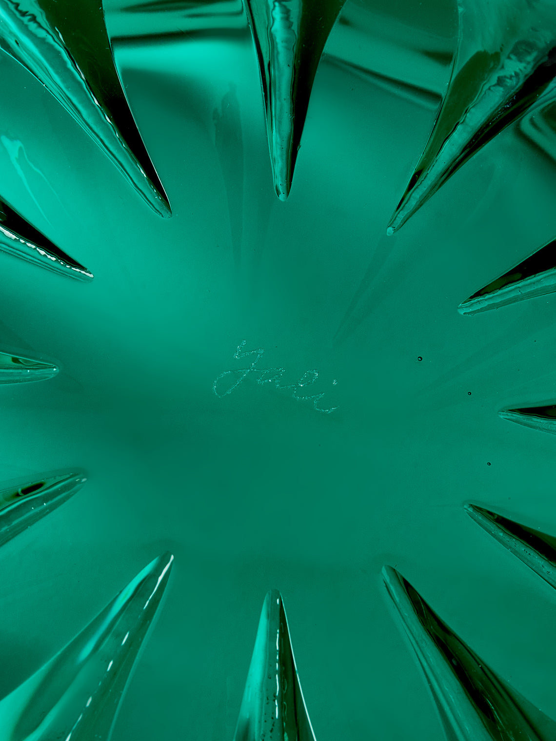 Yali Glass - Fiori Hand-Blown Murano Glass Bowl - Green - ABASK