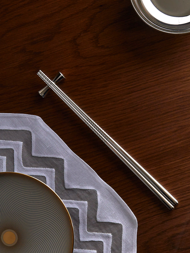 Christofle - Mood Silver-Plated Asian Chopsticks - Silver - ABASK