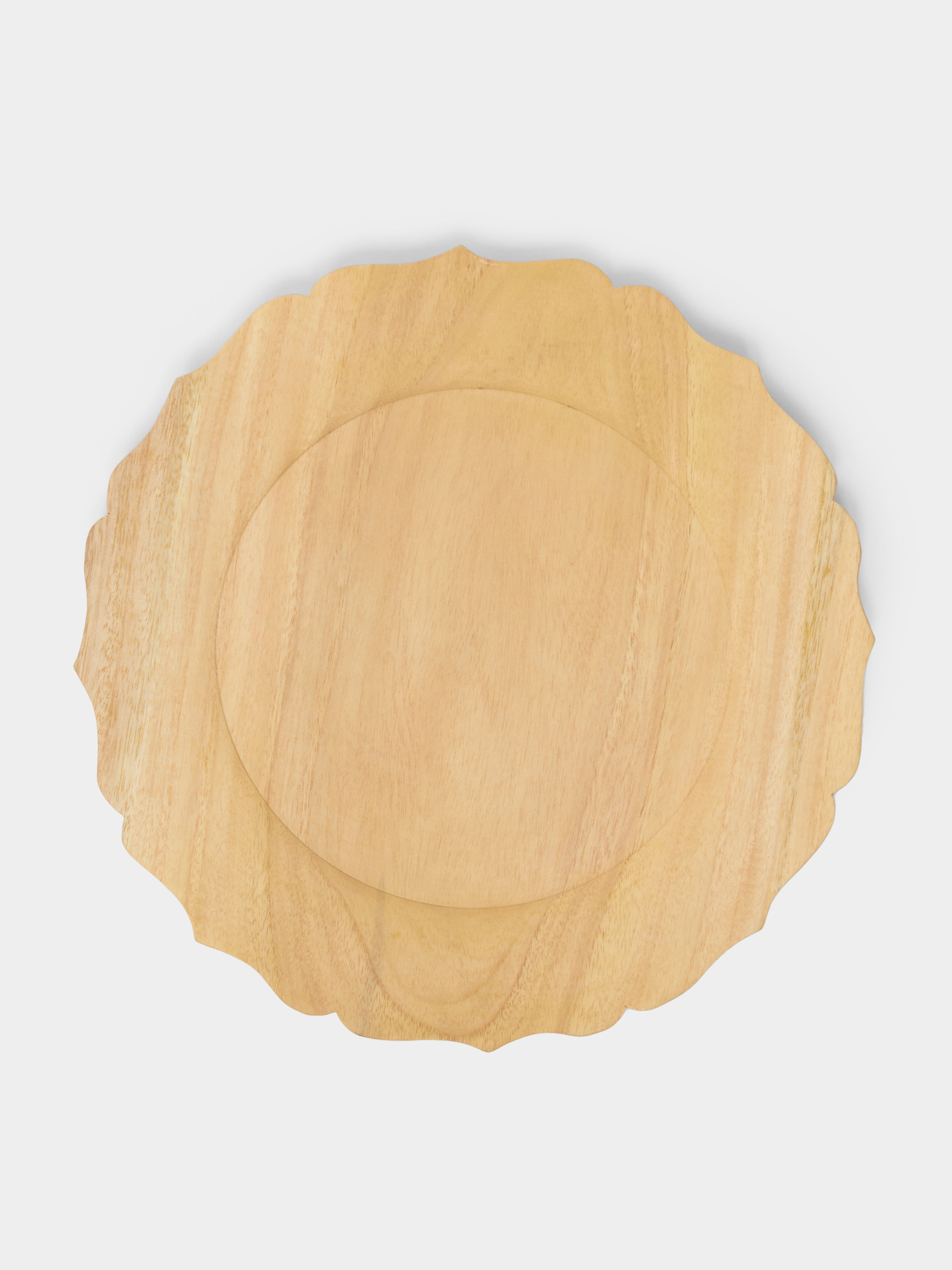 Selva Melina Wood Charger Plates – 12.5in/32cm (Set of 4)