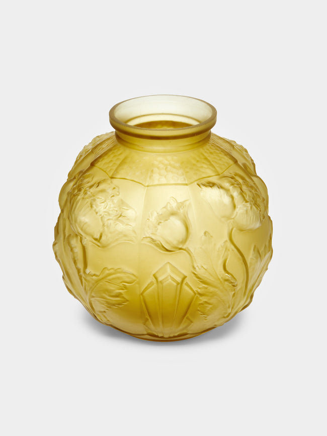 Antique and Vintage - 1930s Art Deco Crystal Vase -  - ABASK - 