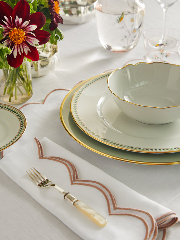 Augarten - Belvedere Hand-Painted Porcelain Bowl - White - ABASK