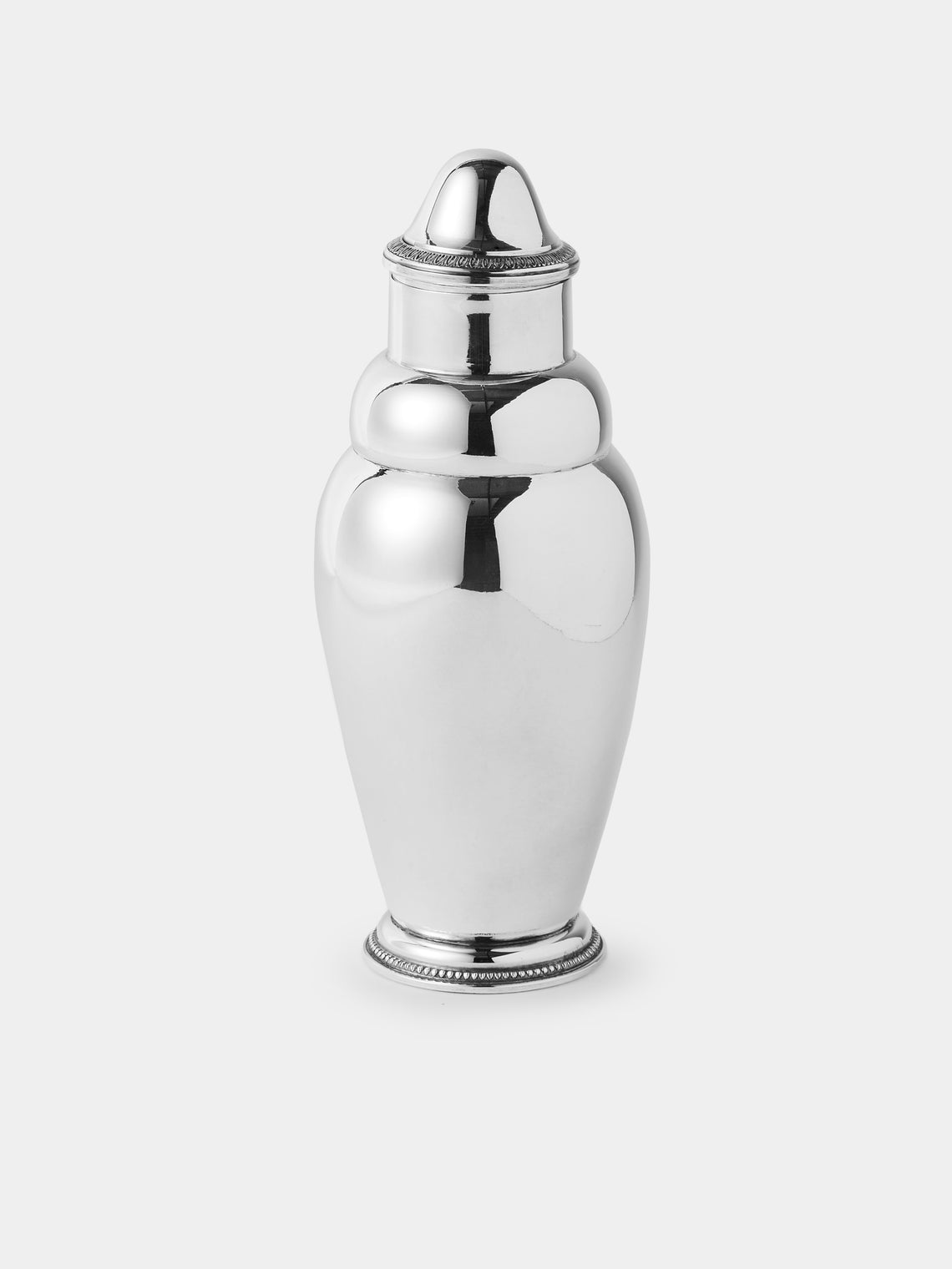 Antique and Vintage - 1960s Solid Silver Rocket Cocktail Shaker - Silver - ABASK - 