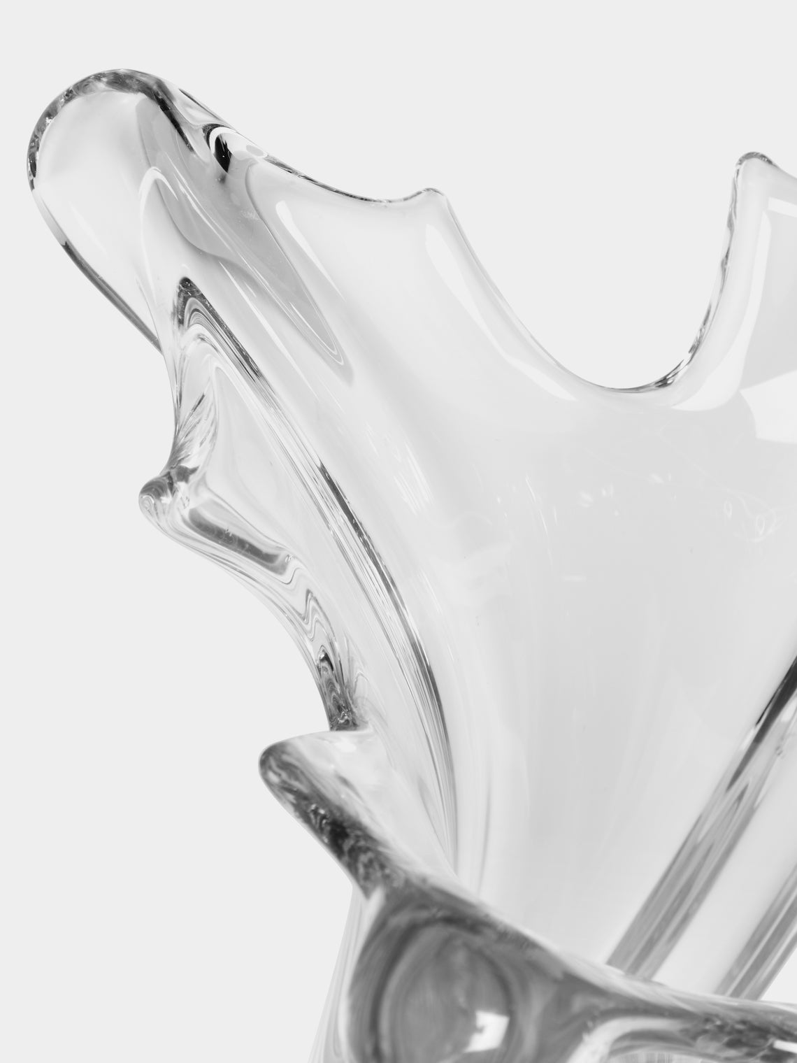 Antique and Vintage - 1980s Art Vannes Crystal Vase -  - ABASK