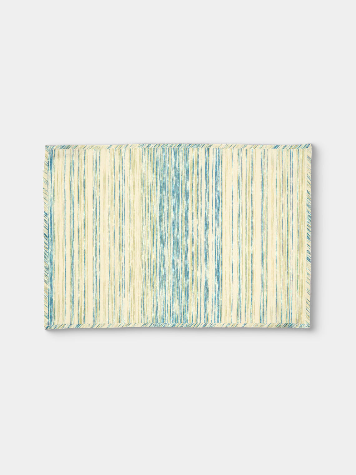 D'Ascoli - | Set of 4 | Kamila Printed Cotton Placemats - Cream - ABASK - 