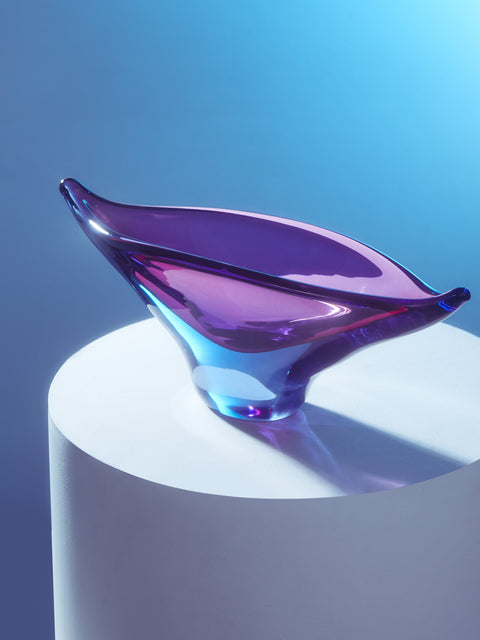 Antique and Vintage - 1950s Flavio Poli Murano Glass Bowl -  - ABASK