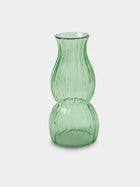 Yali Glass - Wave Hand-Blown Murano Glass Lantern - Green - ABASK - 