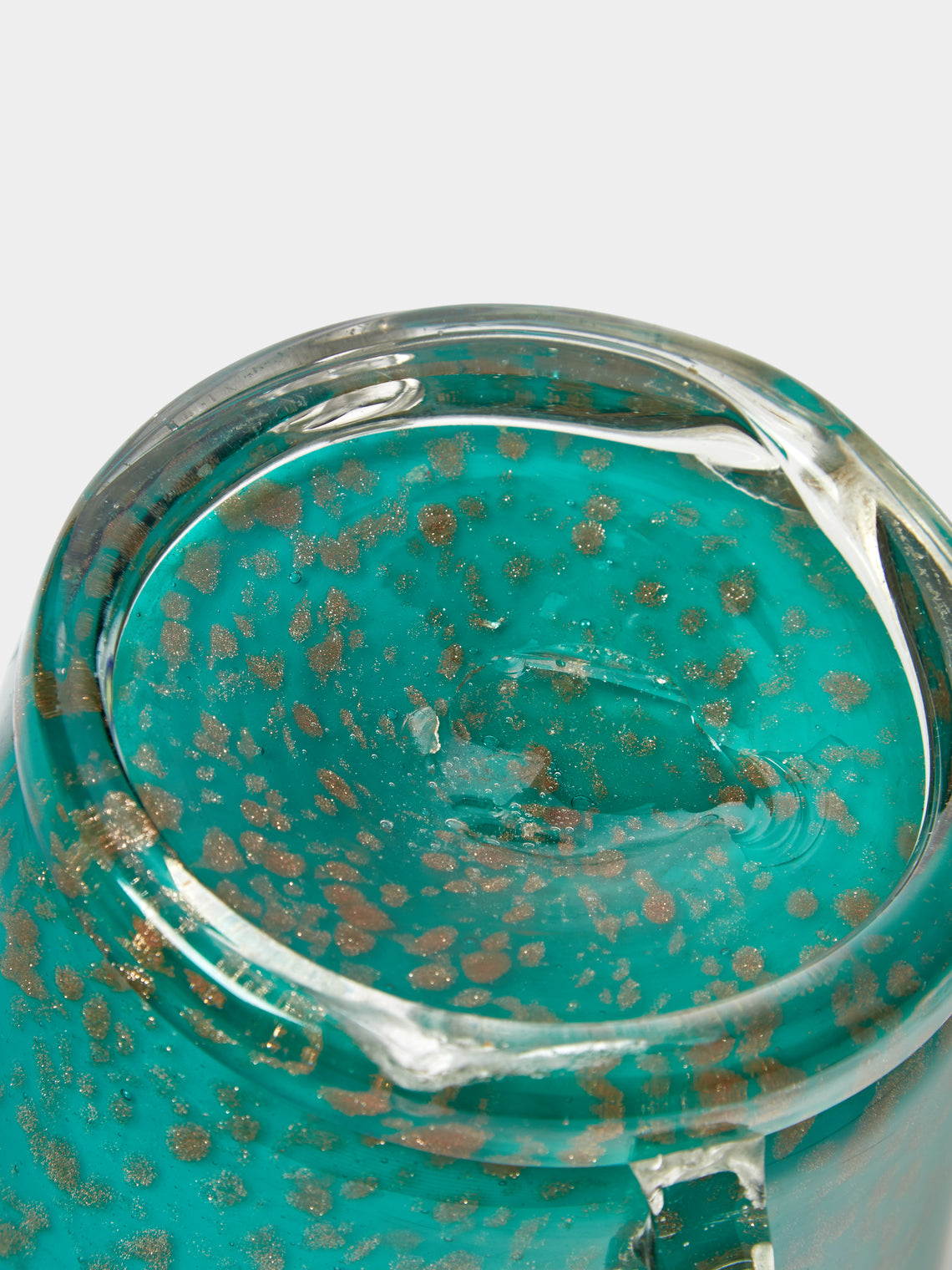 Antique and Vintage - Mid-Century A.Ve.M. Murrine Murano Glass Vase (8in/20cm) - Blue - ABASK