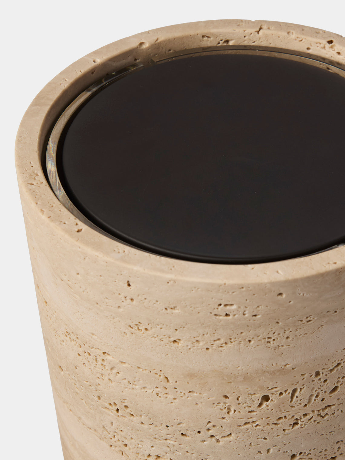 Giobagnara - Positano Marble Wastepaper Bin - Beige - ABASK