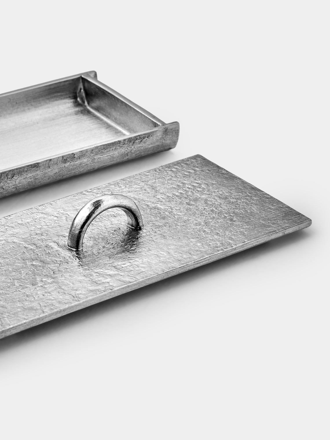 Seikado - Pewter Toothpick Holder - Silver - ABASK