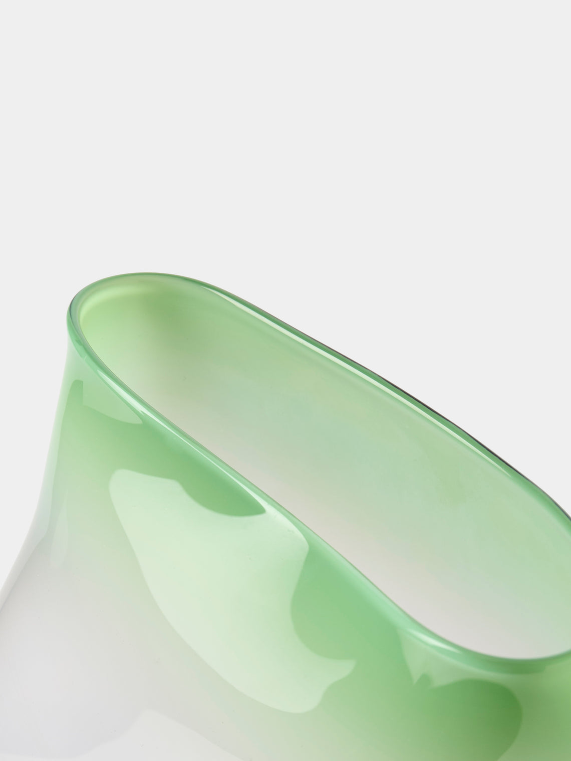 Michele Oberdieck - Spring Distraction Hand-Blown Glass Bowl - Green - ABASK