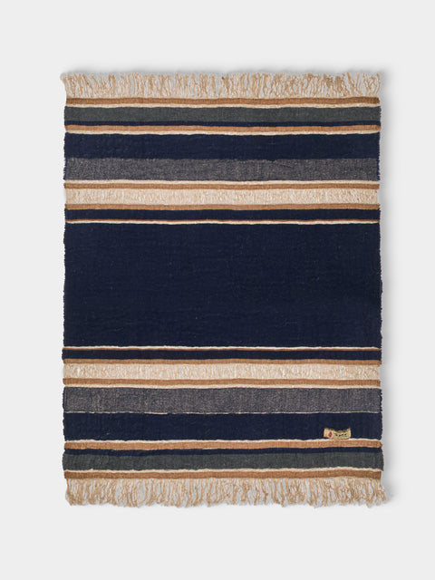 The House of Lyria - Jute and Wool Throw (78.5in/2m) - Multiple - ABASK - 