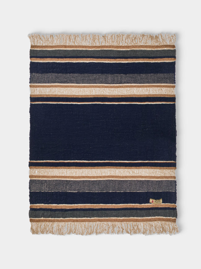 The House of Lyria - Jute and Wool Throw (78.5in/2m) - Multiple - ABASK - 