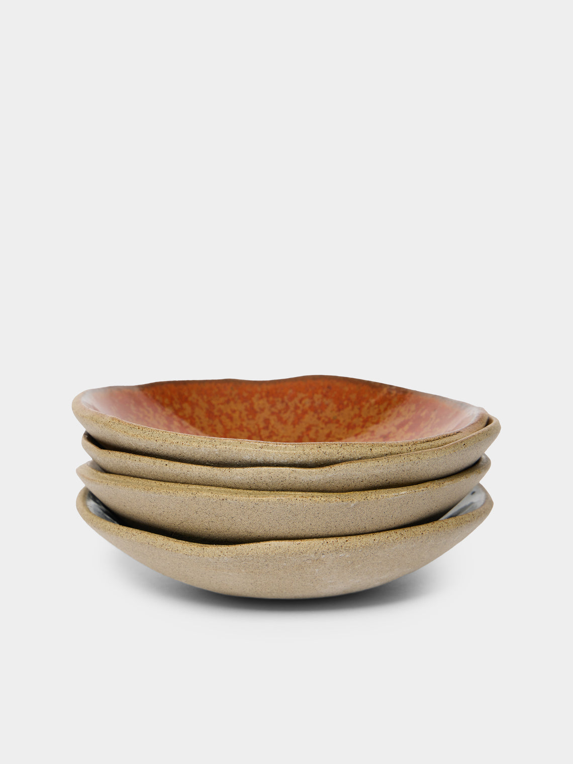 Hana Karim Studio - Hand-Built Stoneware Tapas Bowls (Set of 4) - Multiple - ABASK