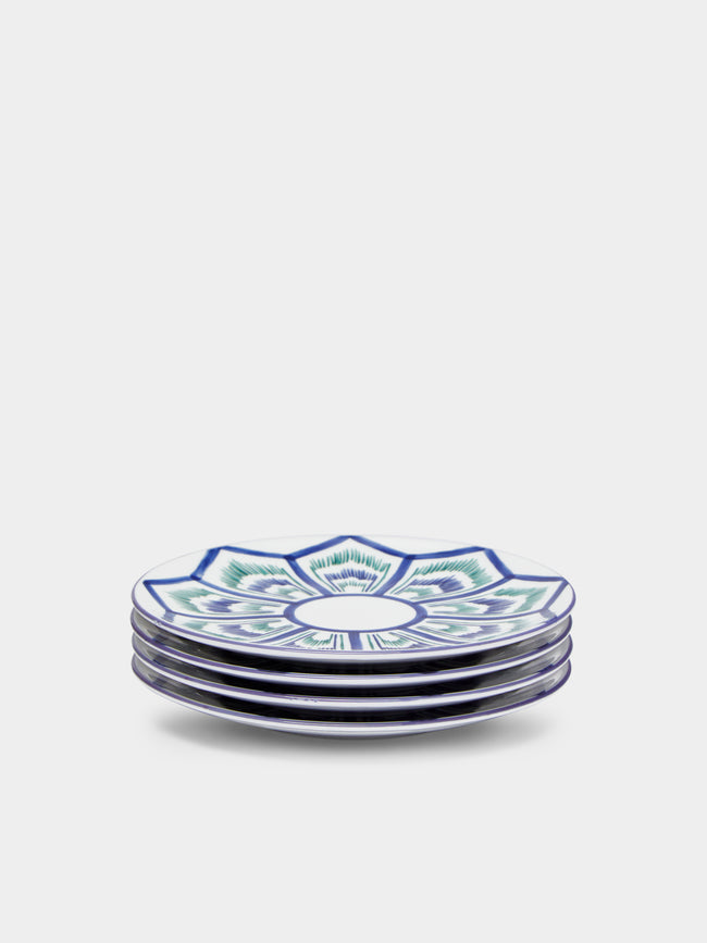 Molecot - Mallorca Porcelain Bread Plates (Set of 4) -  - ABASK