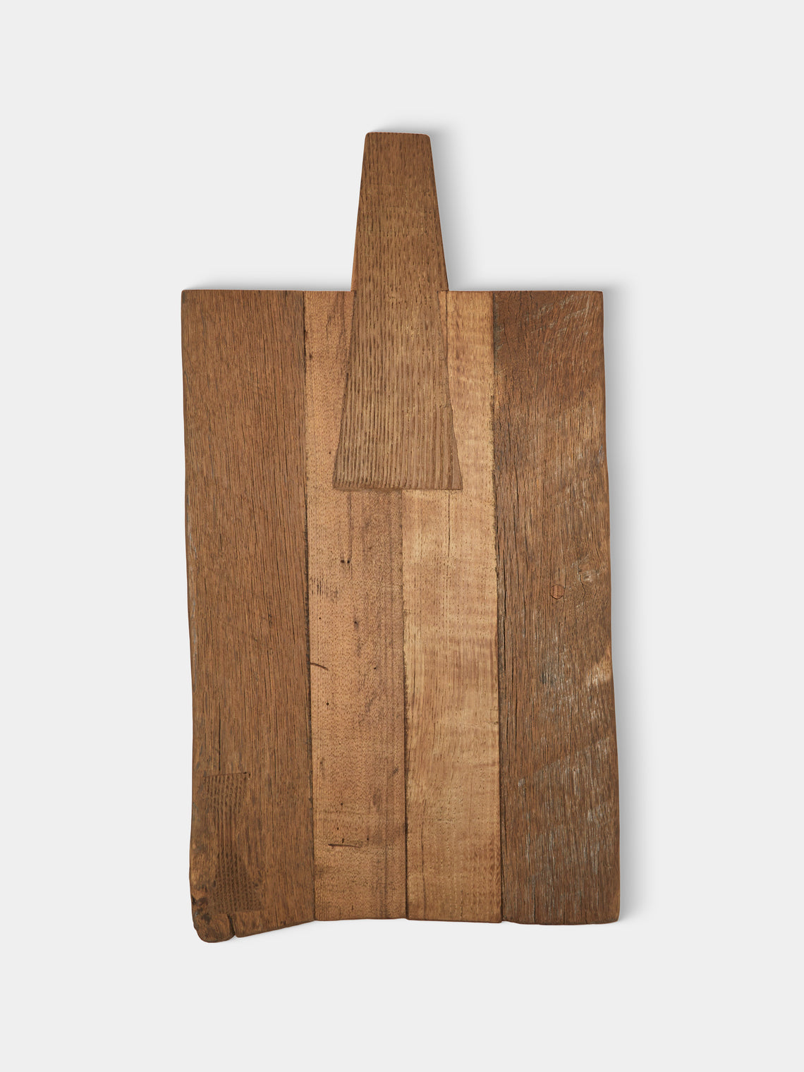 Art Brugi - Hand-Carved Antique Oak and Chestnut Serving Board - Brown - ABASK - 