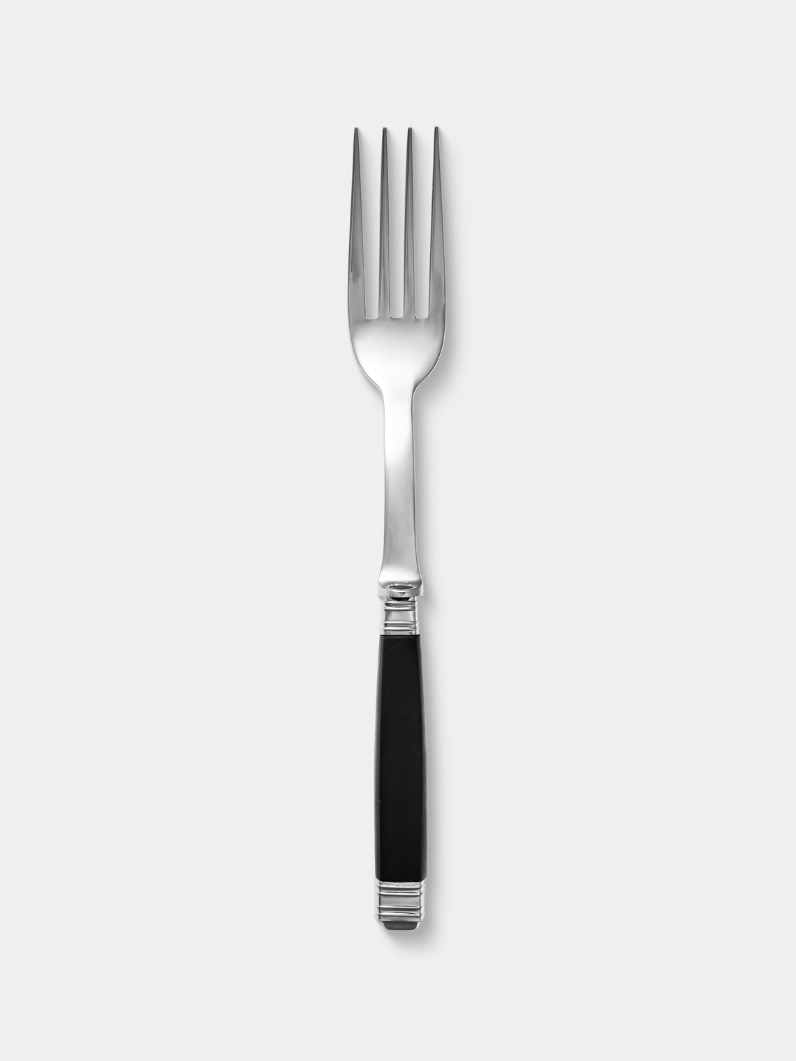 Alain Saint-Joanis - | Set of 2 | Empire Resin Servers - Black - ABASK