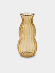 Yali Glass - Wave Hand-Blown Murano Glass Lantern - Brown - ABASK - 
