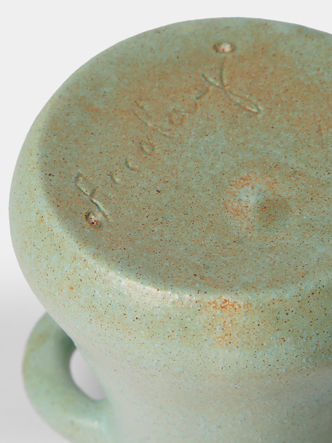 Antique and Vintage - 1950s Accolay Vase - Green - ABASK