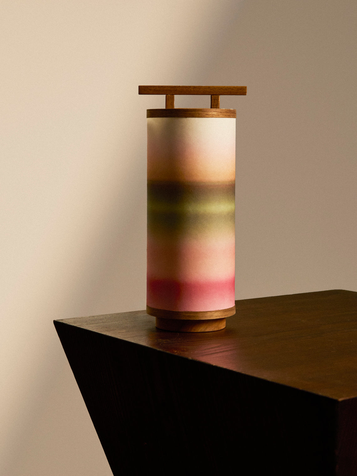 Maxime Prange - Torii Walnut and Washi Paper Small Table Lamp - Multiple - ABASK