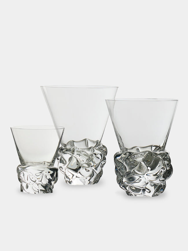 NasonMoretti - Archive Revival 1965 Hand-Blown Murano Glass Collection - Clear - ABASK - 