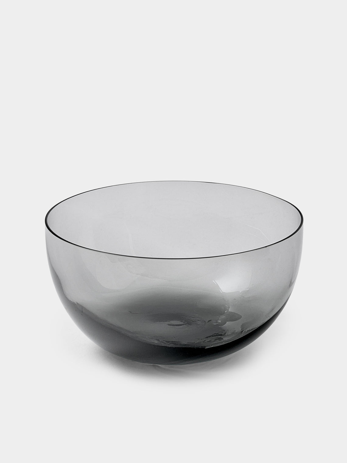 NasonMoretti - | Set of 6 | Idra Hand-Blown Murano Glass Dessert Bowls - Gray - ABASK