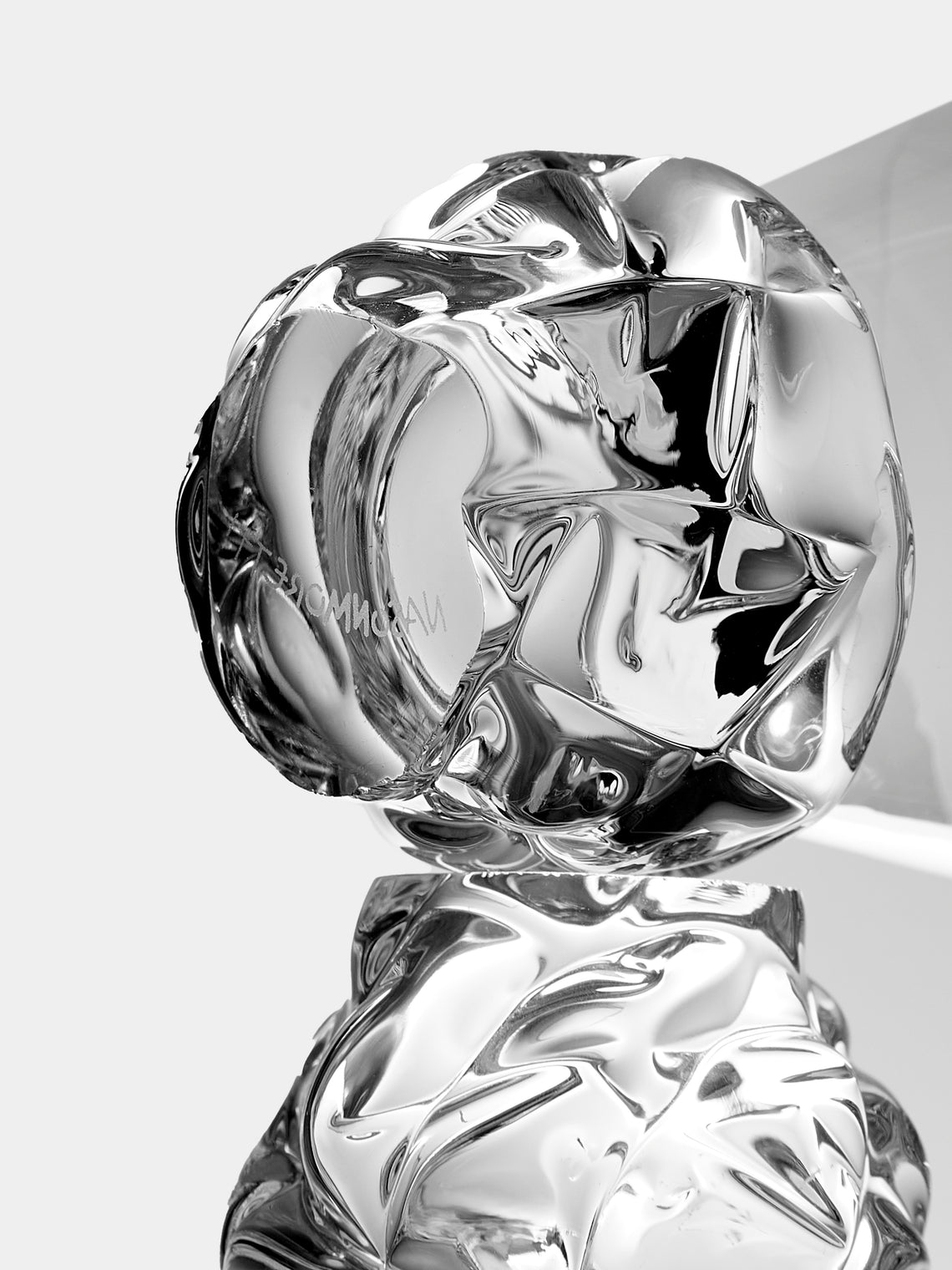 NasonMoretti - Archive Revival 1965 Hand-Blown Murano Shot Glasses (Set of 2) - Clear - ABASK