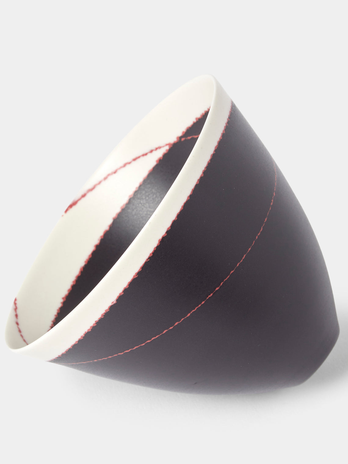 Paul James Ceramics - Fractured Reality Hand-Thrown Ceramic Bowl - White - ABASK