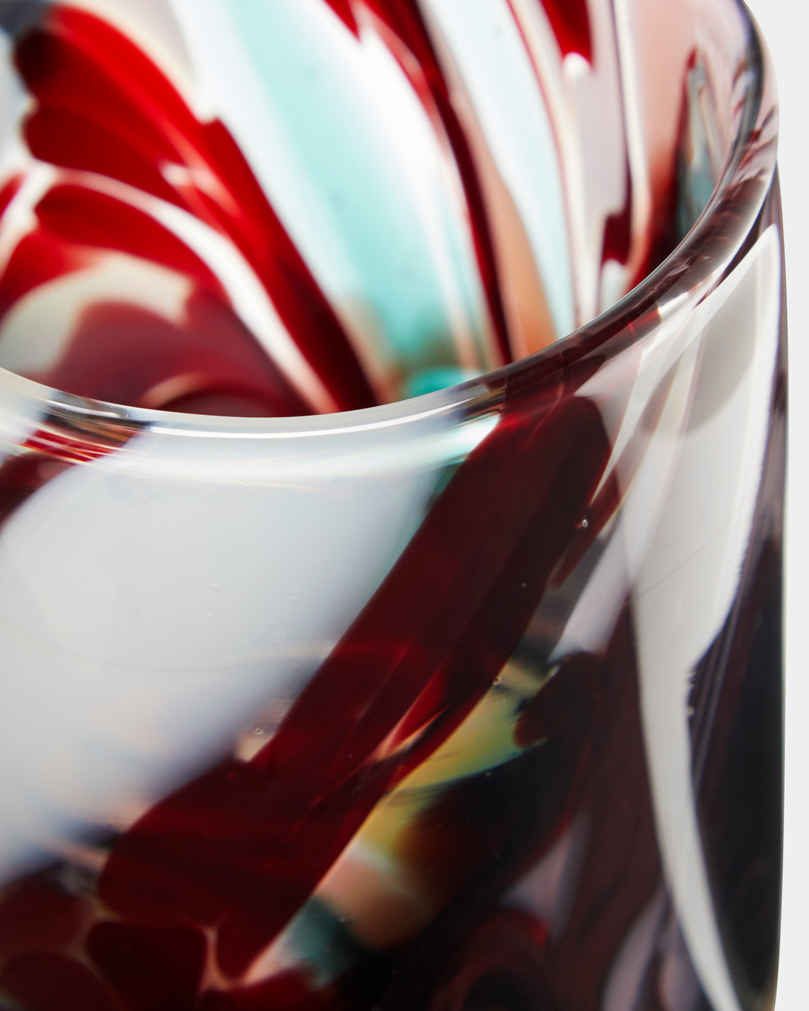 The Glass Studio - Marbled Hand-Blown Glass Tumblers (Set of 2) - Multiple - ABASK