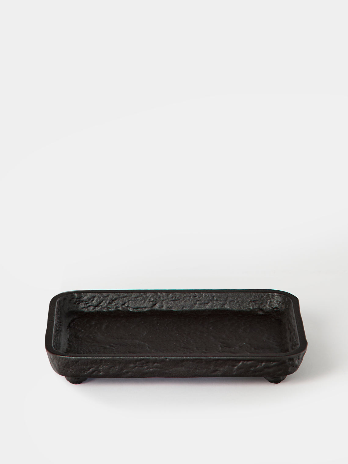 Giobagnara - Riace Imperfect Bronze Valet Tray (8in/21cm) - Black - ABASK - 