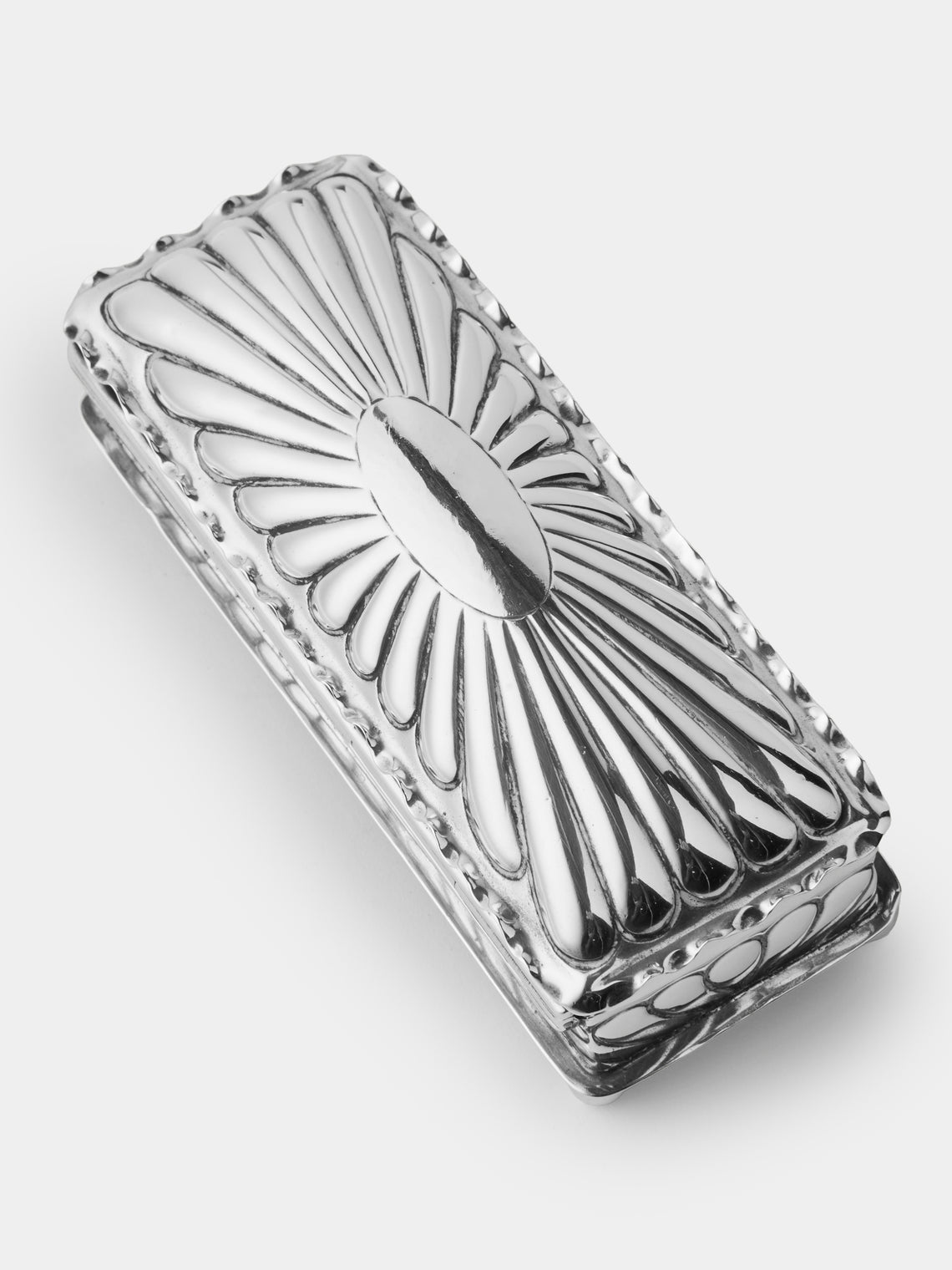 Antique and Vintage - 1894 Small Sterling Box - Silver - ABASK