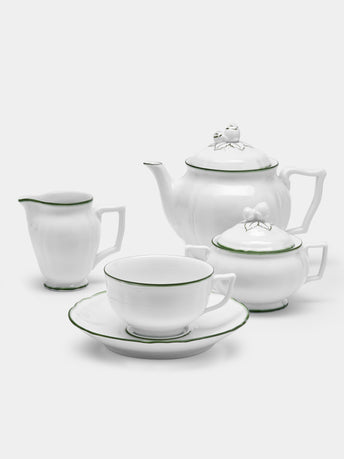 Raynaud - Touraine Hand-Painted Porcelain Coffee & Tea Collection - Green - ABASK - 