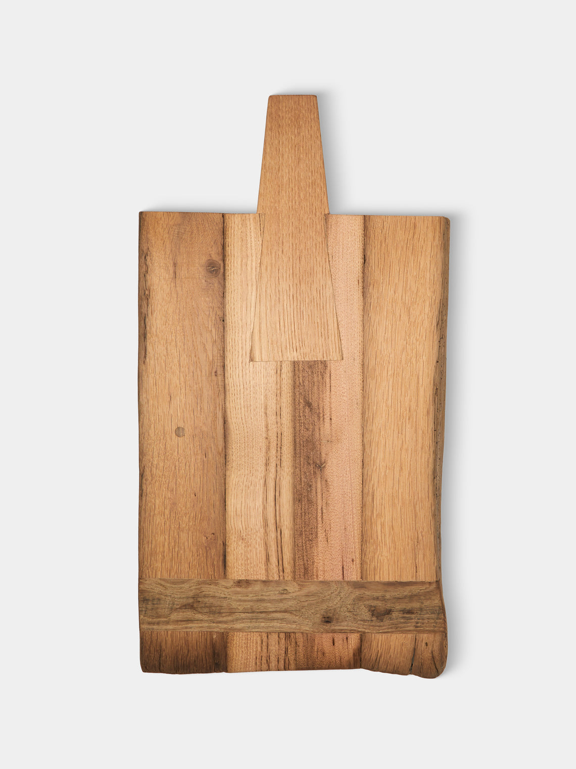 Art Brugi - Hand-Carved Antique Oak and Chestnut Serving Board - Brown - ABASK