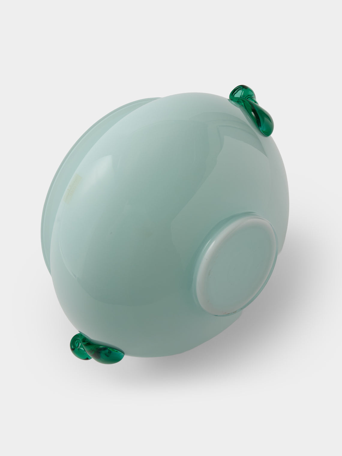 Antique and Vintage - 1980s Venezia Vetri Glass Vase (27.5in/69.5cm) - White - ABASK