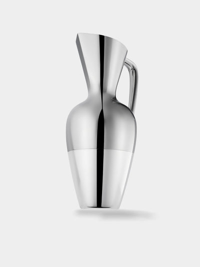 Christofle - Affinités Silver and Steel Water Pitcher - Silver - ABASK - 