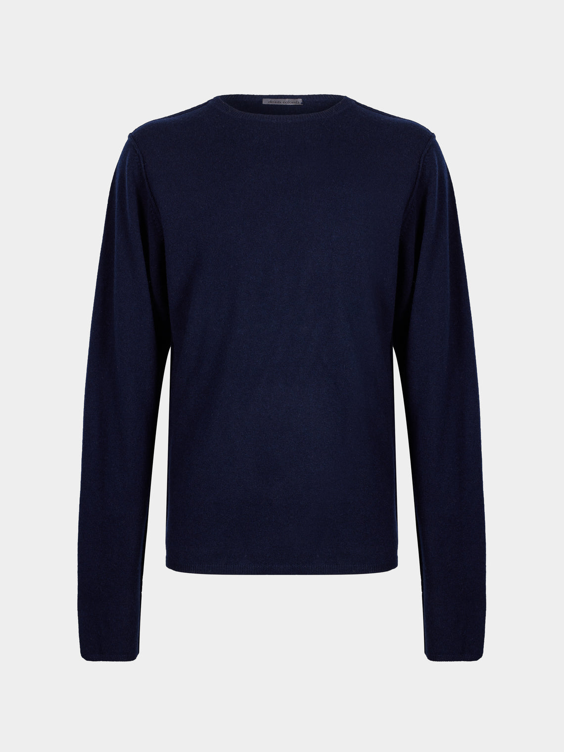 Denis Colomb - Cashmere Crew-Neck Sweater | Size: M - Navy - ABASK - 