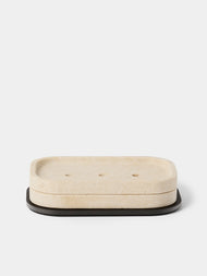 Giobagnara - Polo Marble Soap Dish - Natural - ABASK - 