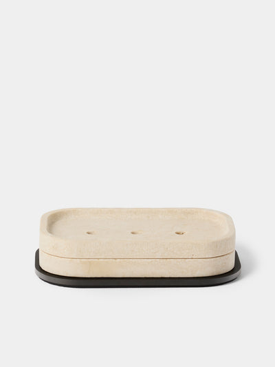 Giobagnara - Polo Marble Soap Dish - Natural - ABASK - 