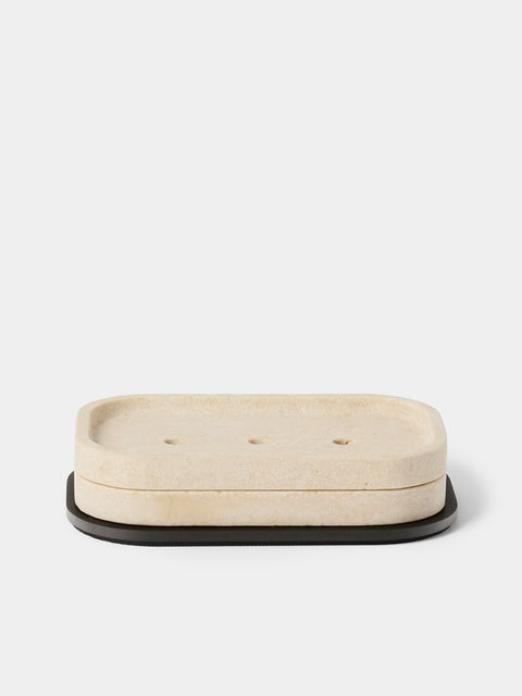 Giobagnara - Polo Marble Soap Dish - Natural - ABASK - 