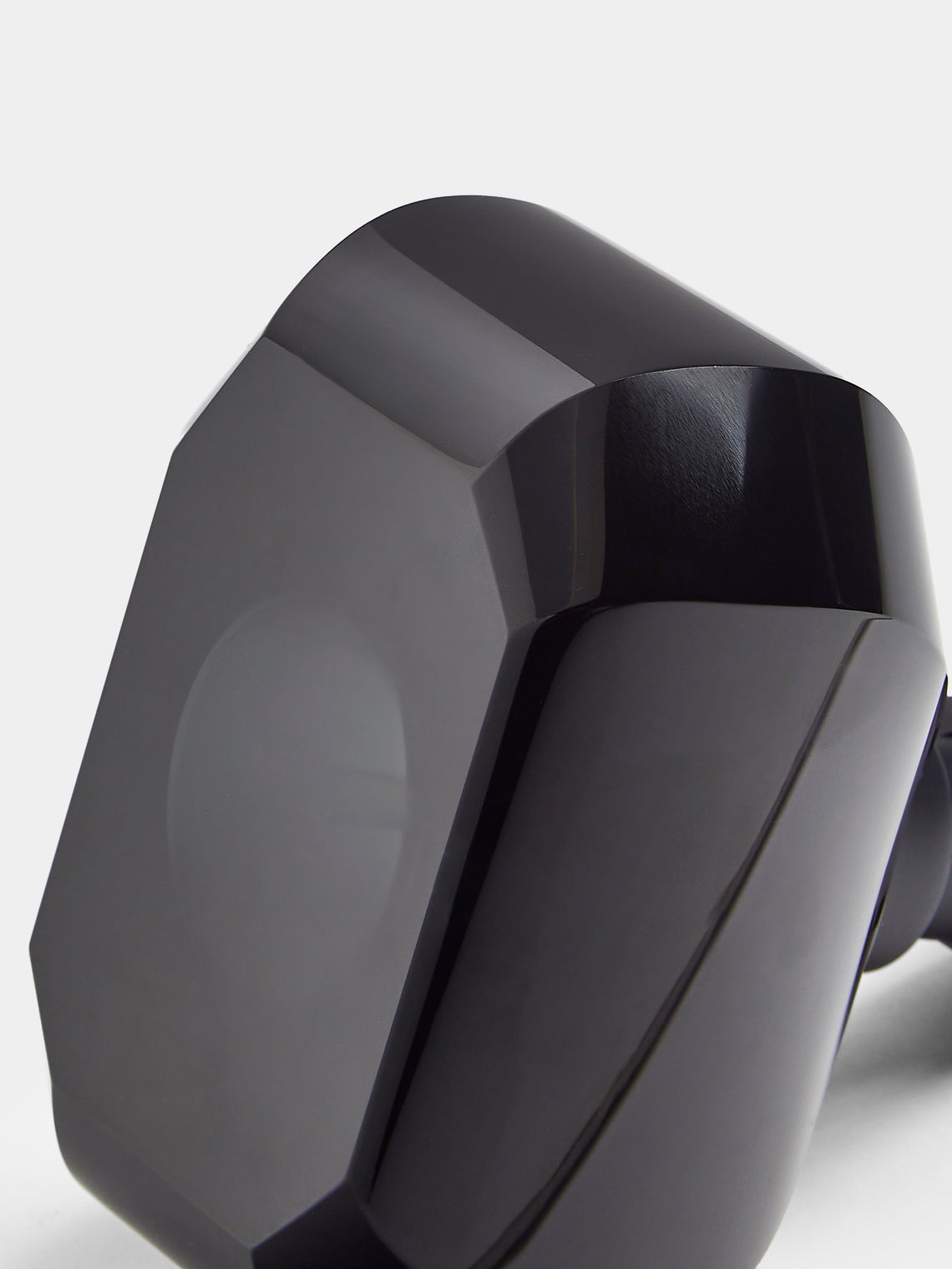 Decor Walther - Cut Crystal Soap Dispenser - Black - ABASK