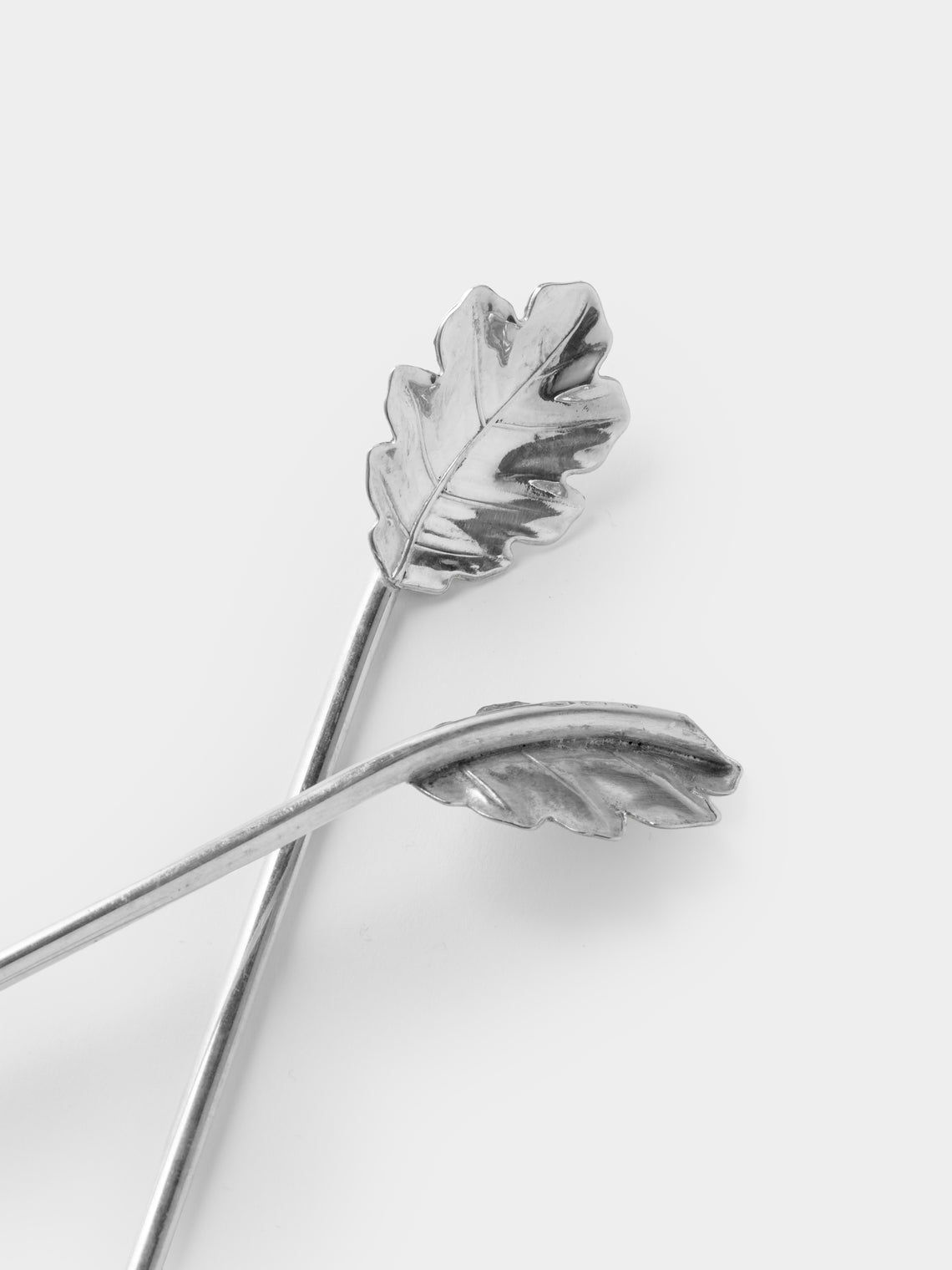 Antique and Vintage - 1950s Buccellati Sterling Silver Straws (Set of 6) - Silver - ABASK