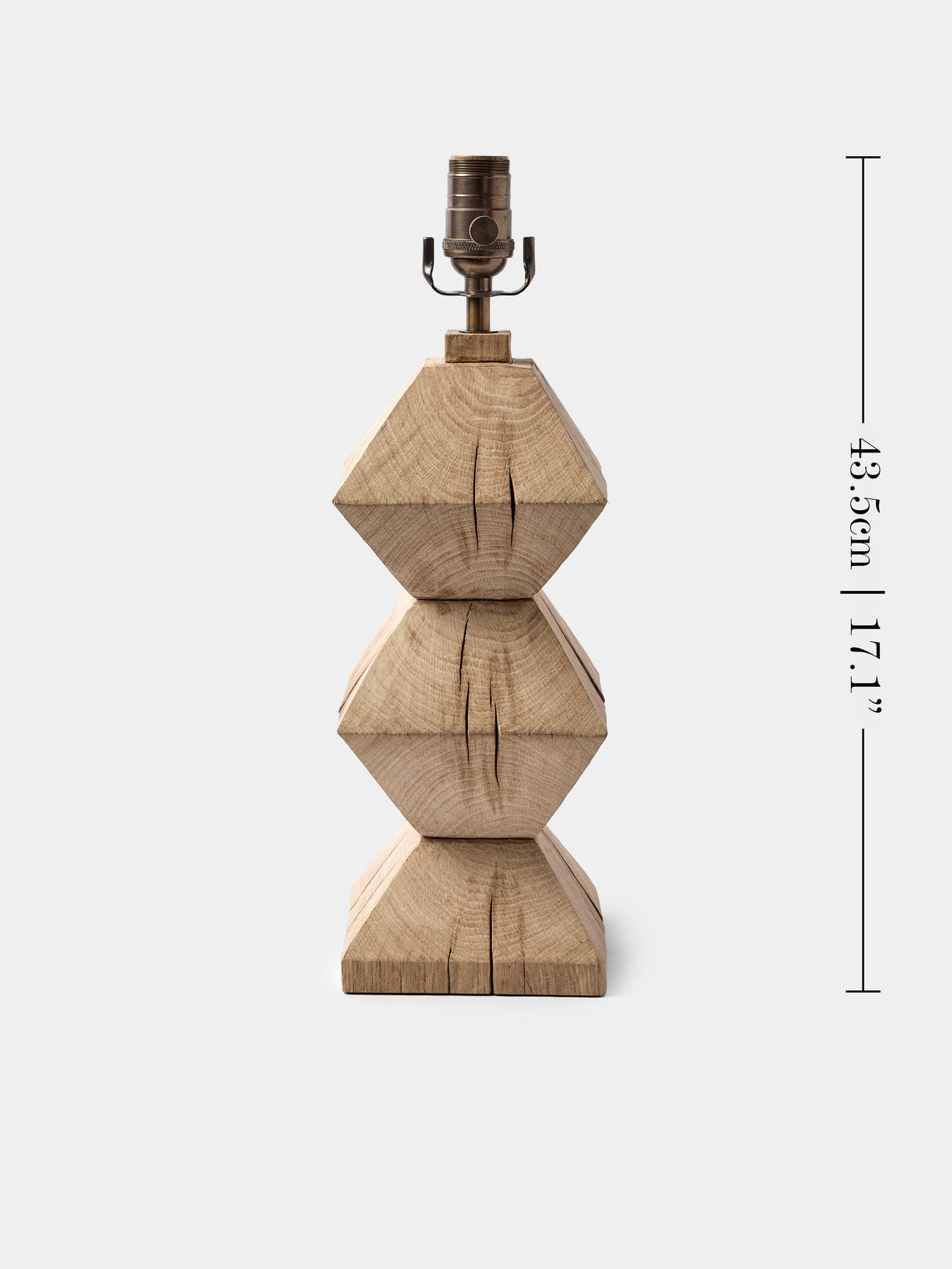 Jamie Gaunt Designs - No. 7 Natural Oak Table Lamp - Natural - ABASK