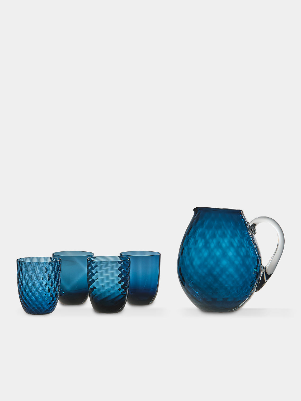 NasonMoretti - Idra Balloton Hand-Blown Murano Collection - Blue - ABASK