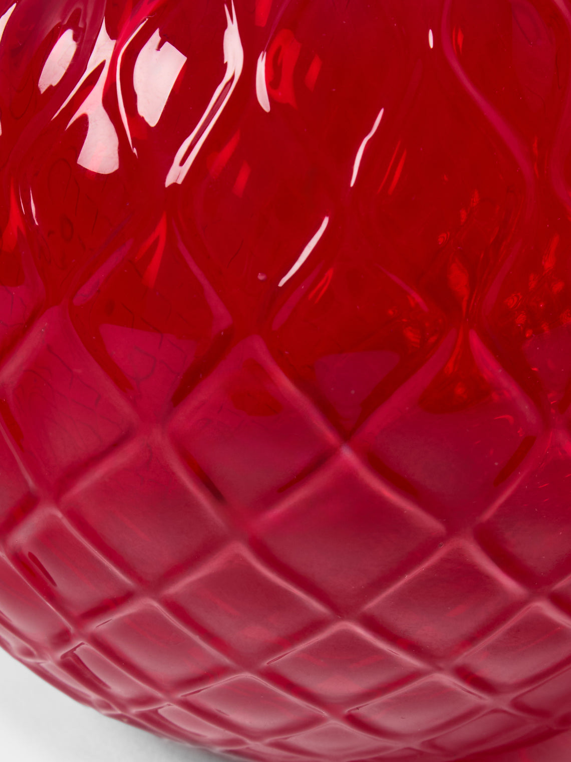 Venini - Monofiore Balloton Hand-Blown Murano Glass Bud Vase (5in/12.5cm) - Red - ABASK