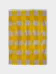 The Wren - Arbor Handwoven Mohair and Wool Throw (76.5in/1.95m) - Yellow - ABASK - 