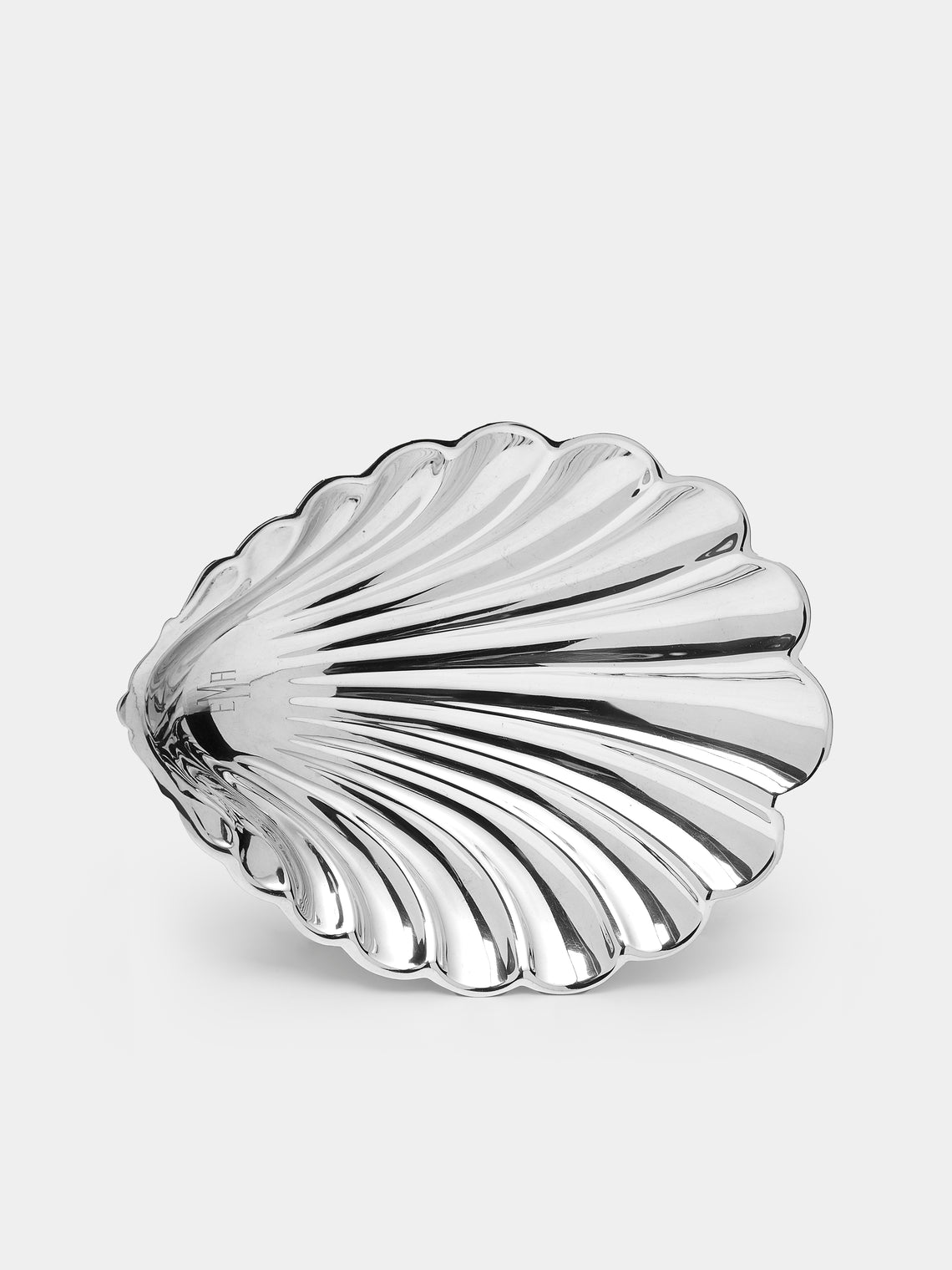 Antique and Vintage - 1940s Silver Large Shell -  - ABASK