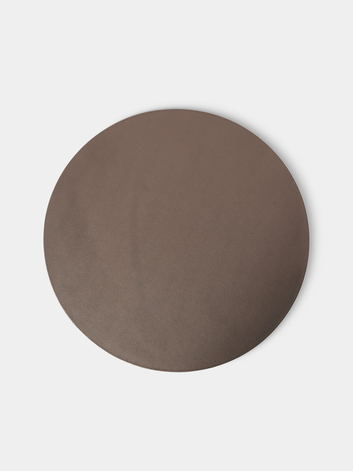 Giobagnara - Jupiter Leather Lazy Susan (20in/50.5cm) - Gray - ABASK
