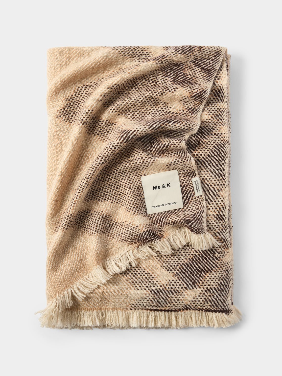 Me & K - River Ikat Cashmere Throw (69in/1.75m) - Multiple - ABASK