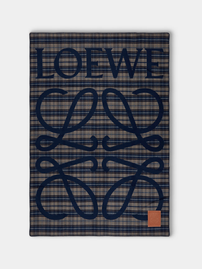 Loewe Home - Mohair Check Blanket (75in/1.9m) - Multiple - ABASK - 